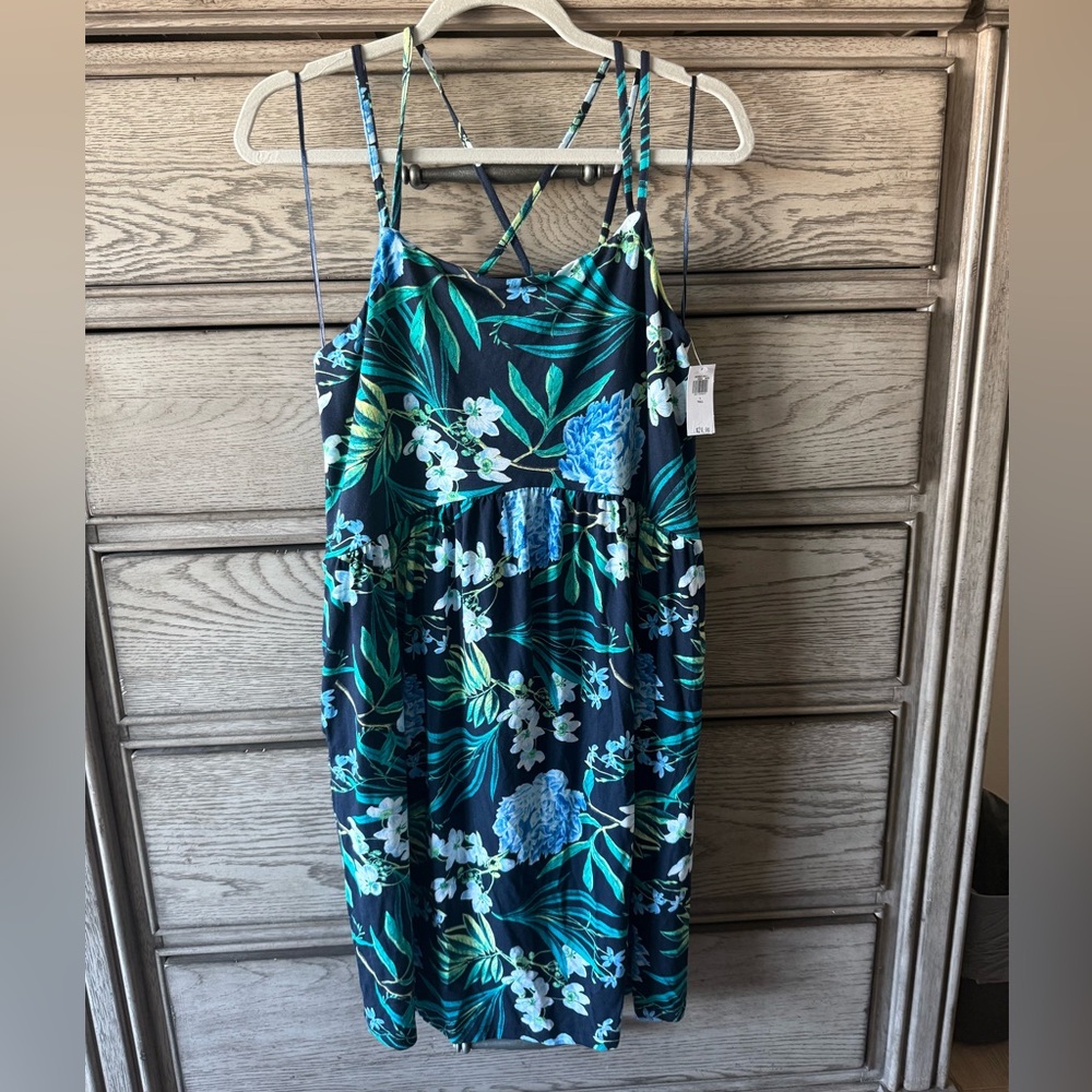 NWT floral sundress or coverup